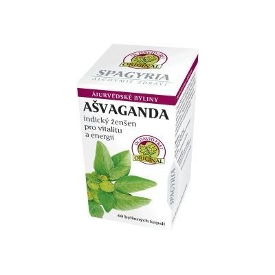 Ašvaganda (60 bylinných kapslí) Ašvaganda (60 bylinných kapslí)